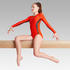 500 Artistic Gymnastics Long-Sleeved Leotard - Red