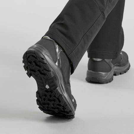 Ботинки теплые водонепроницаемые походные женские SH520 X-WARM MID
