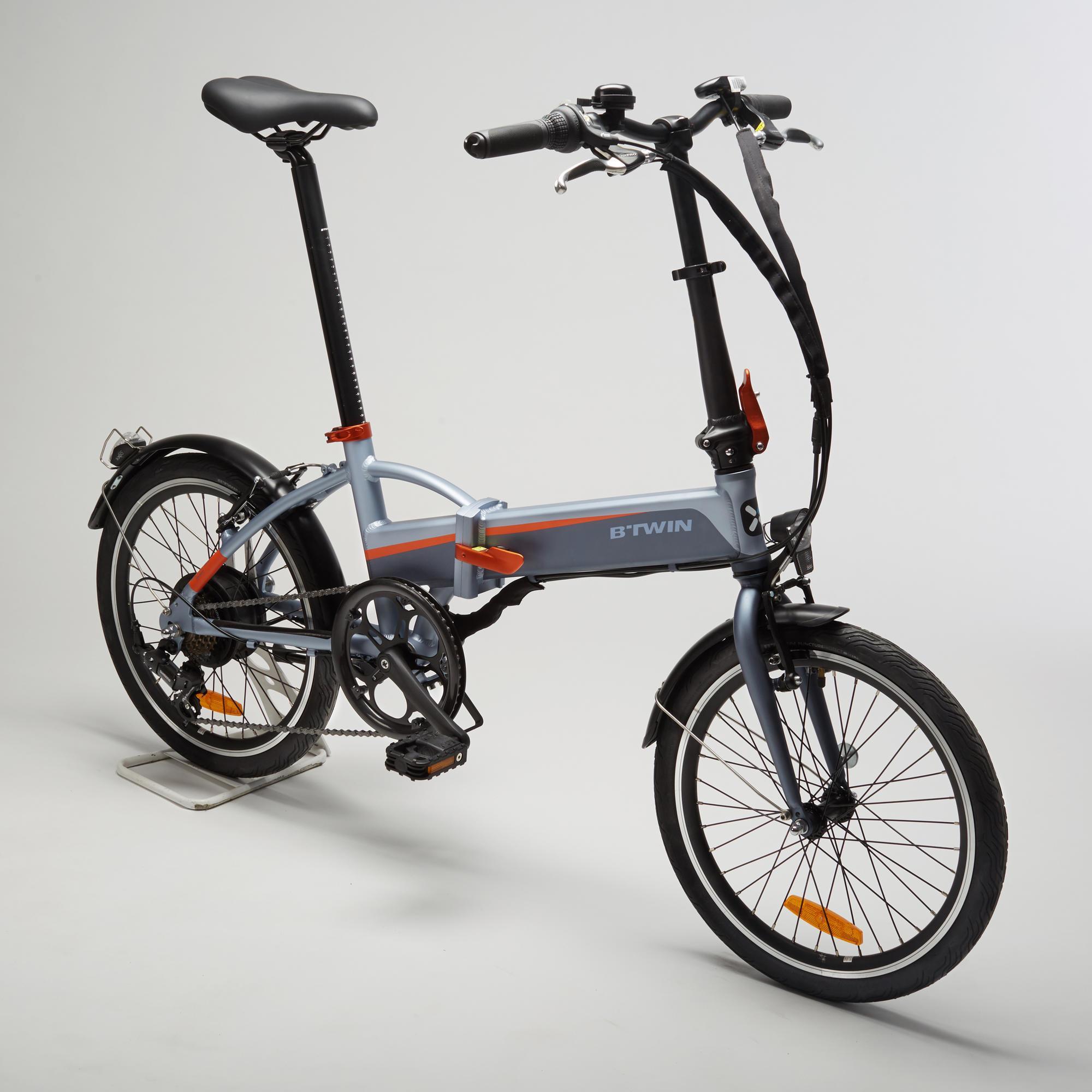 btwin folding electric bike