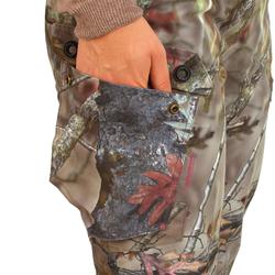 Pantalon Caza Solognac 500 Mujer Impermeable Calido Camuflaje Marron  SOLOGNAC | Decathlon