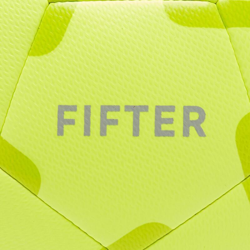 Balón de Fútbol 5 Fifter Society 100 talla 3 amarillo verde