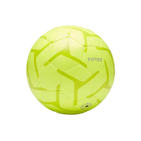 Nogometna lopta 100 dječja veličina 3 žuto-zelena