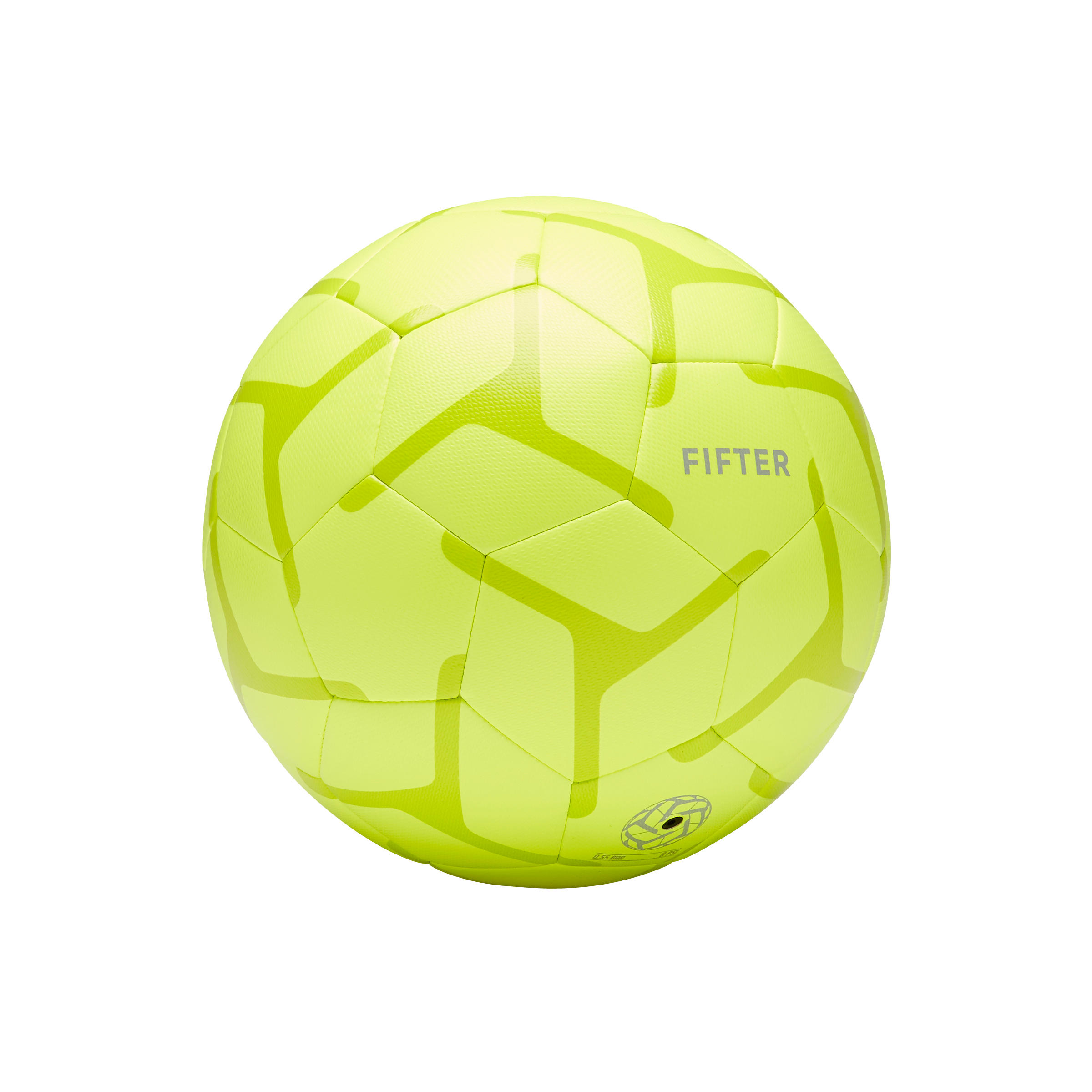 Balón de Fútbol 5 Fifter Society 100 talla 3 amarillo verde 7/7