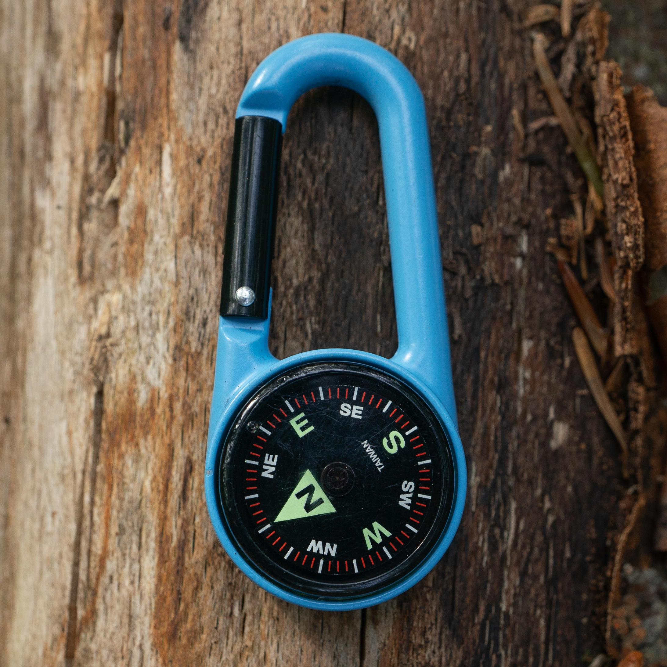 Compact 50 snap-hook orienteering compass - multicolour 3/7