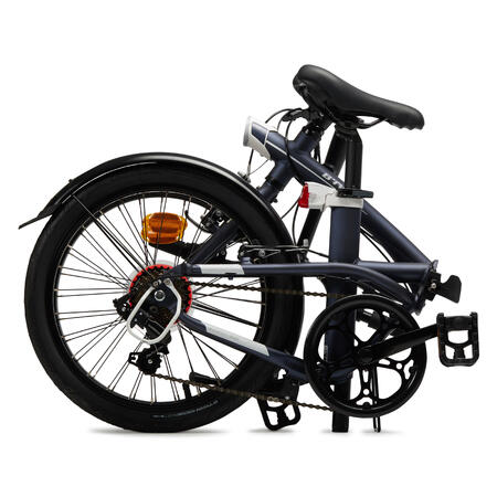 Location de velo pliant tilt 500 bleu