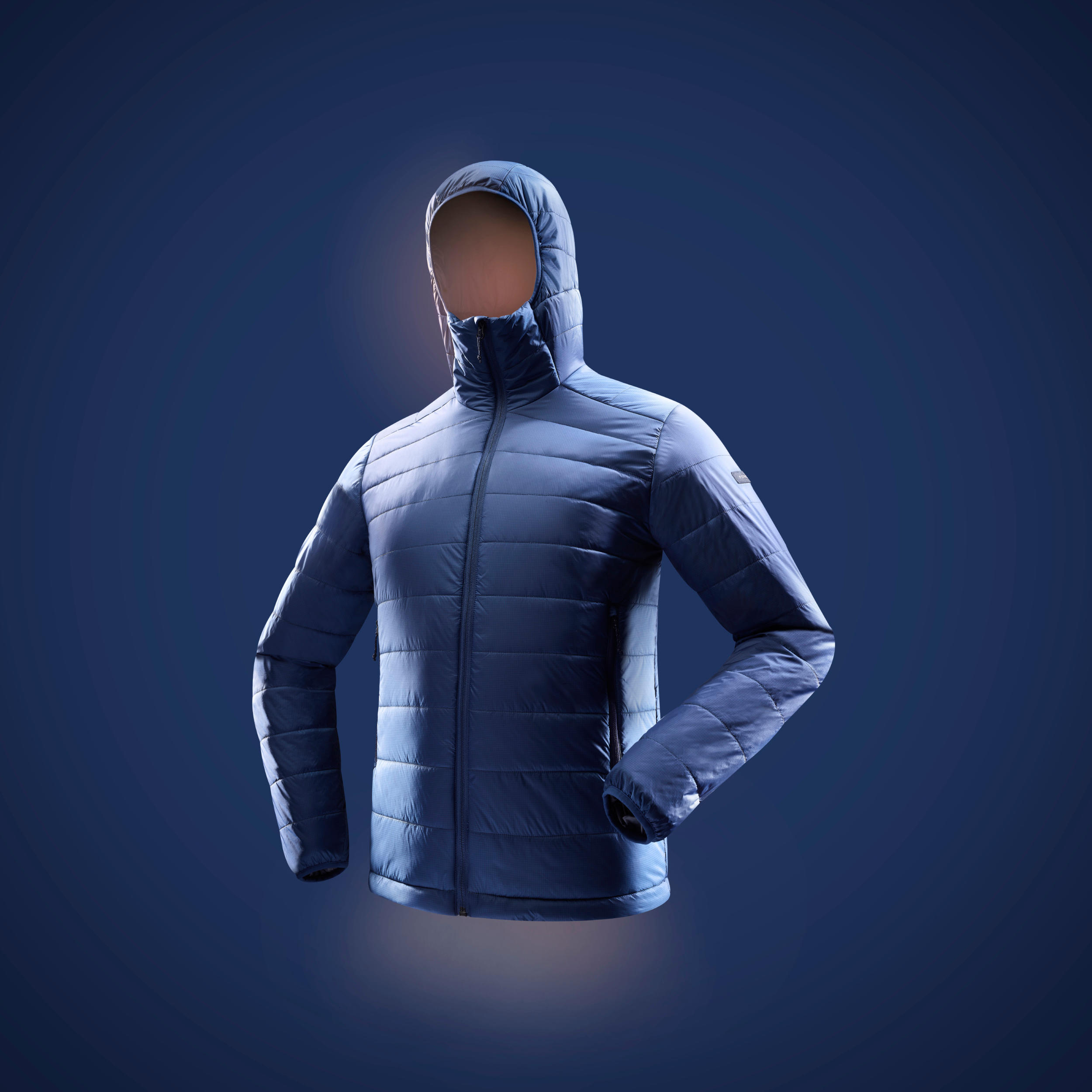 decathlon quilted jacket