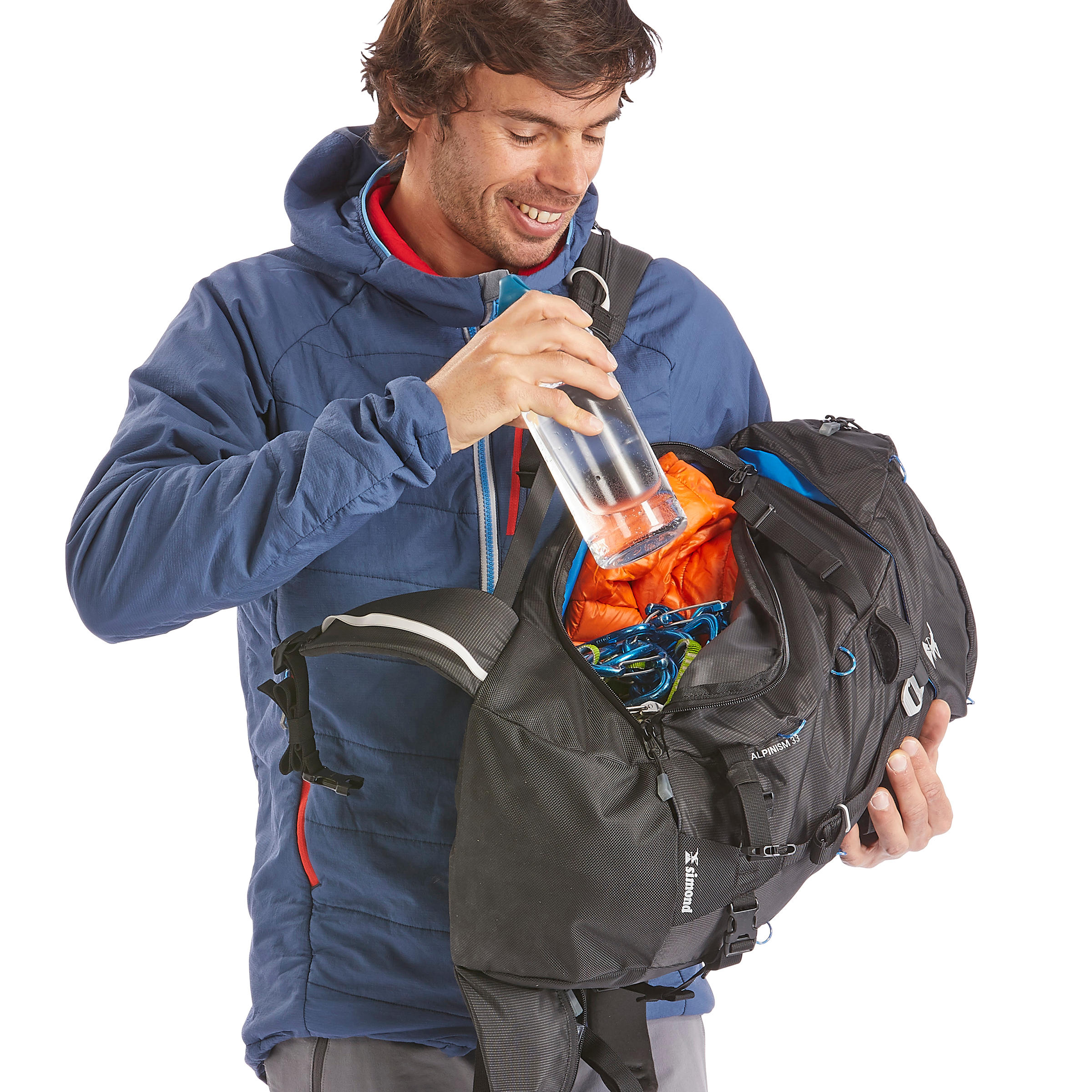 MOCHILA DE ALPINISMO 33 LITROS NEGRO Decathlon
