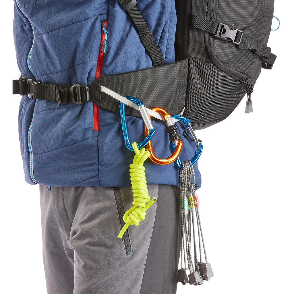 Morral de 33 litros de escalada Simond Alpinism negro