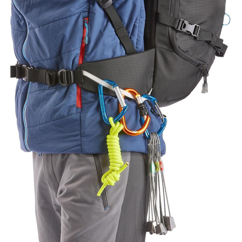 Mochila de alpinismo 33 litros - ALPINISM 33 preto