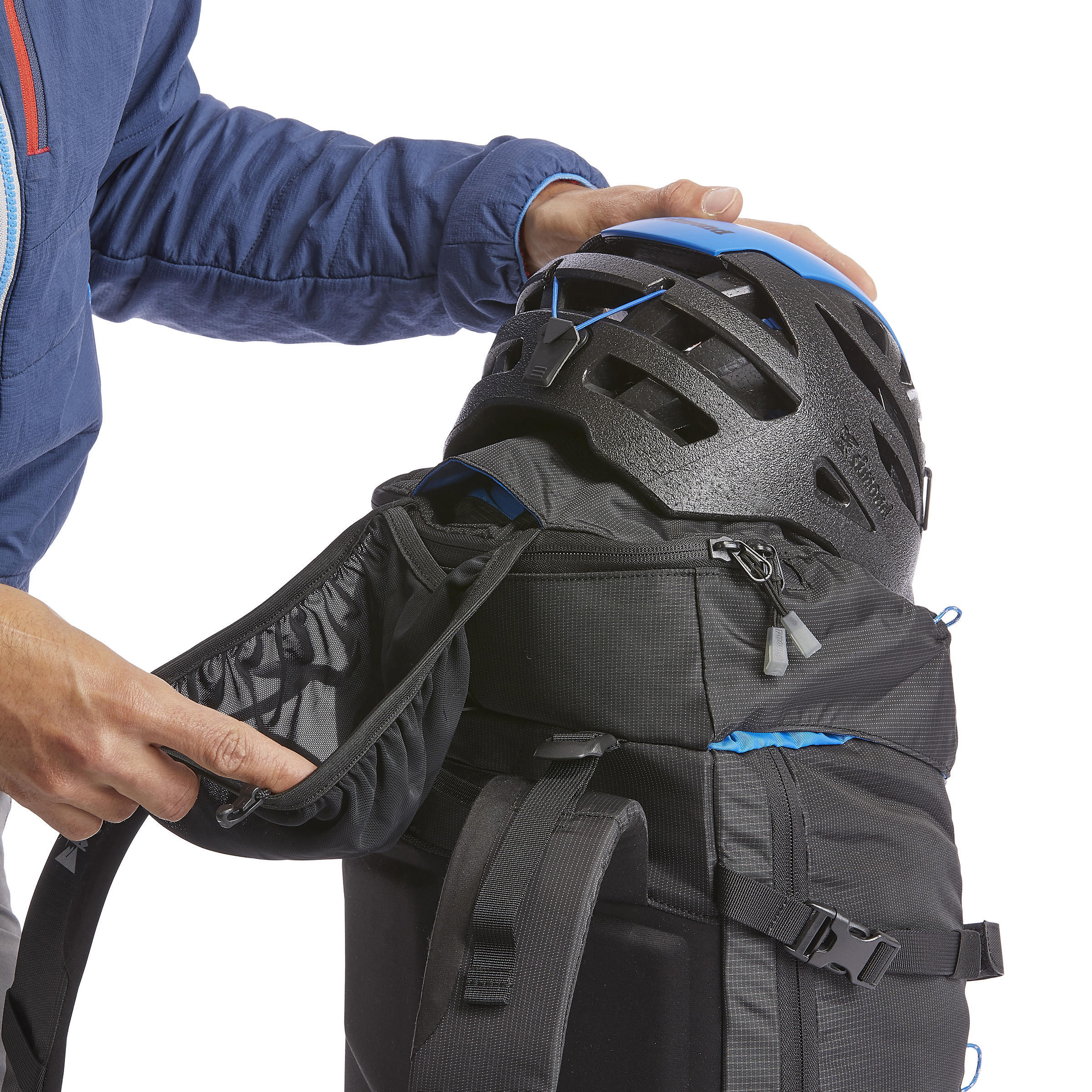 Mountaineering Backpack 33 Litres - Alpinism 33 Black 6/14