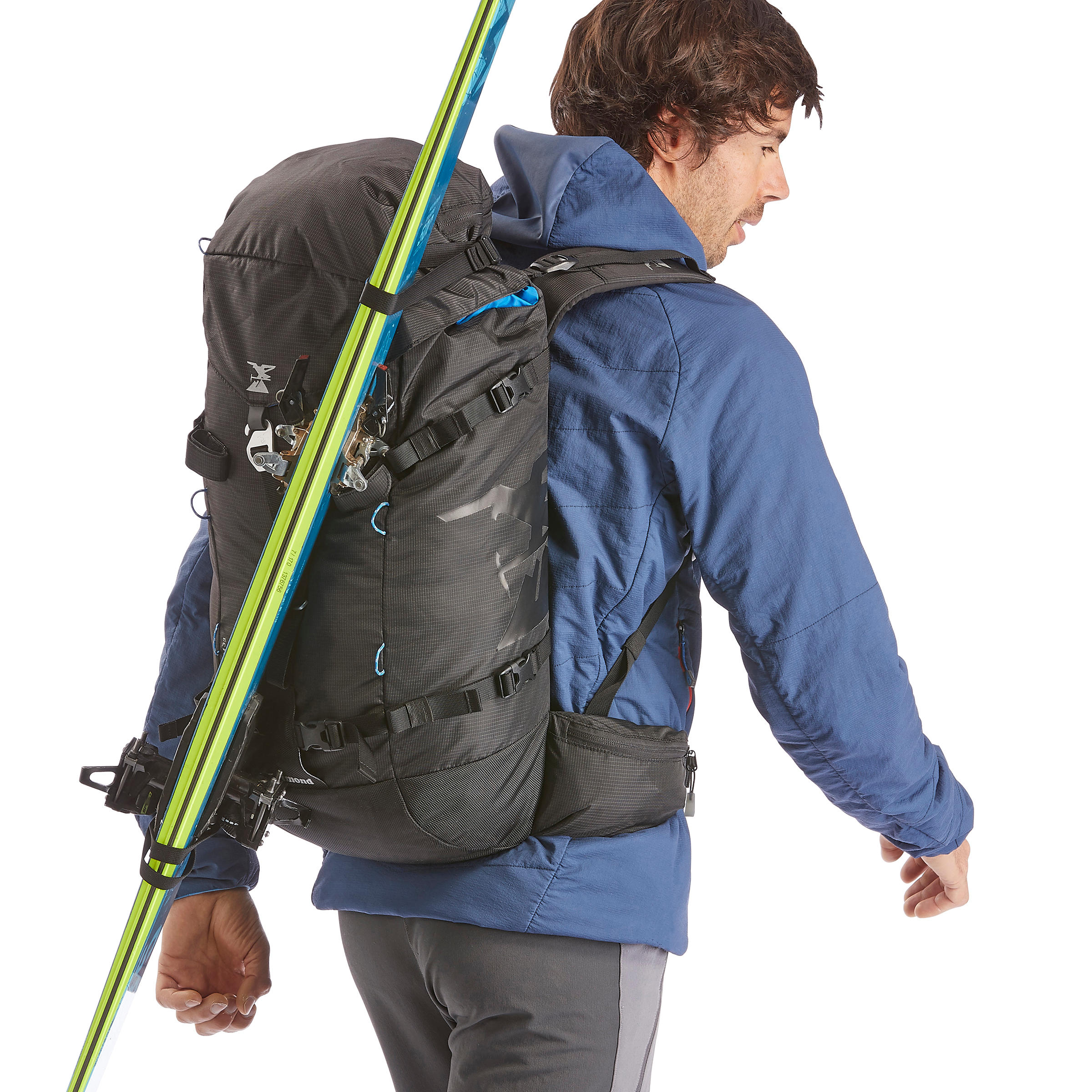 MOCHILA DE ALPINISMO 33 LITROS NEGRO Decathlon