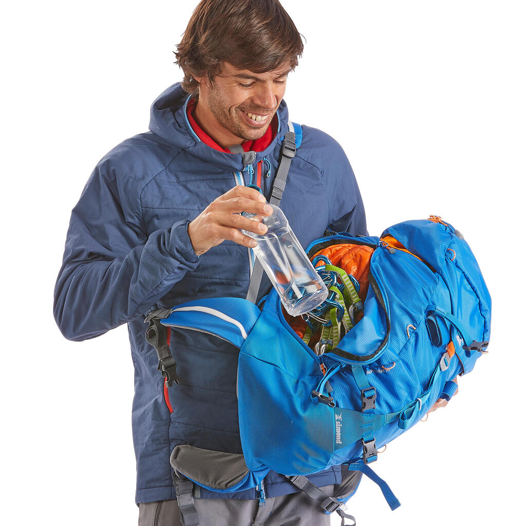 Mountaineering Backpack 33 litres - MOUNTAINEERING 33 RASPBERRY