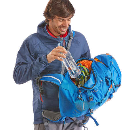 Mountaineering Backpack 33 Litres - Alpinism 33 Blue