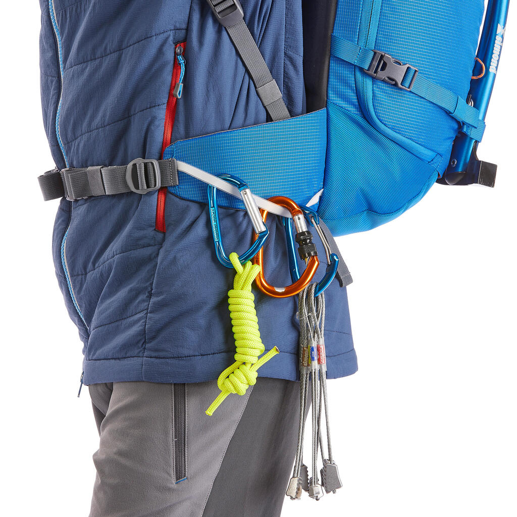 Horolezecký batoh Alpinism 33 litrov malinový