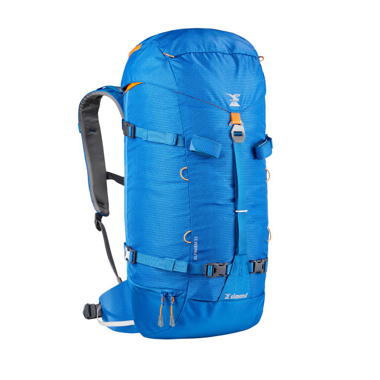 Mountaineering Backpack 33 Litres - Alpinism 33 Blue