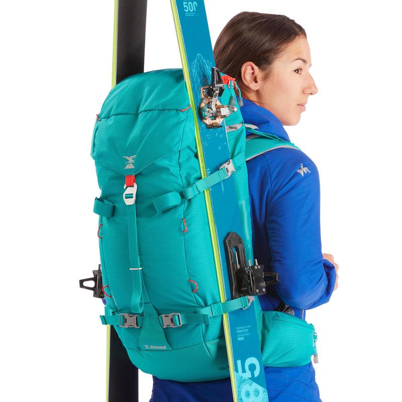 backpacks mountaineering backpack 33 litres alpinism 33 turquoise
