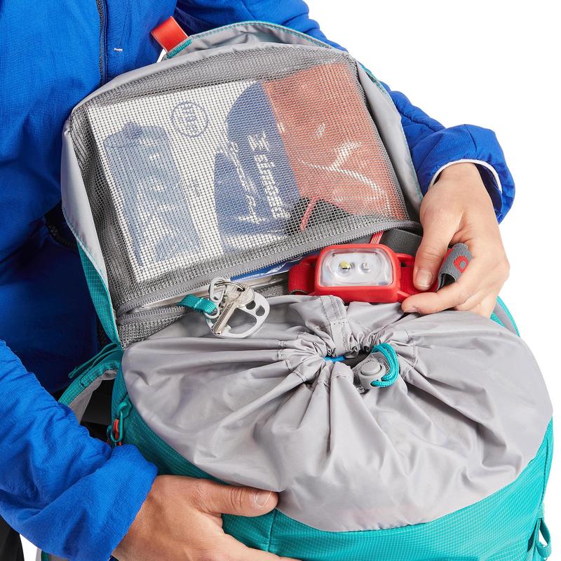 backpacks mountaineering backpack 33 litres alpinism 33 turquoise
