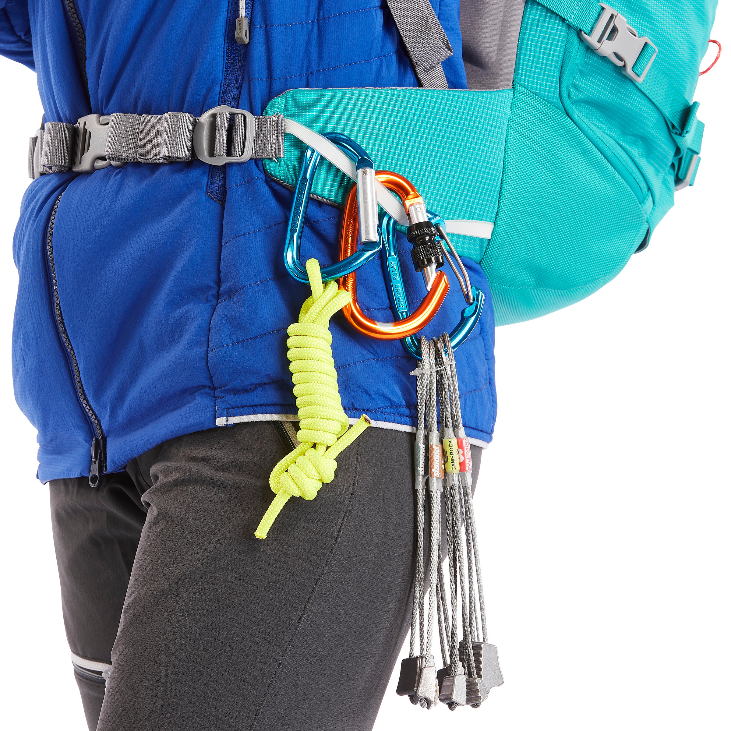 Mountaineering Backpack 33 Litres - Alpinism 33 Turquoise 6/13