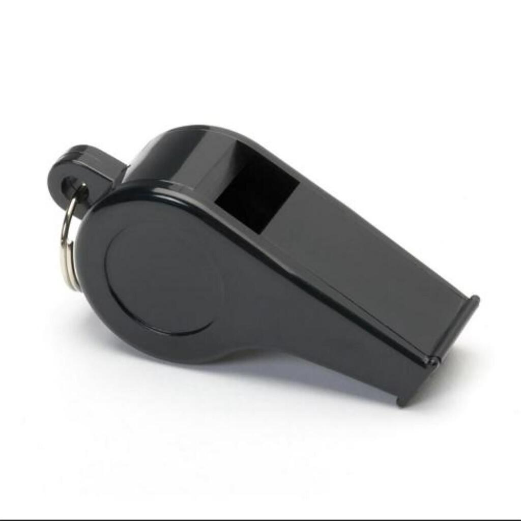 Black Plastic Whistle