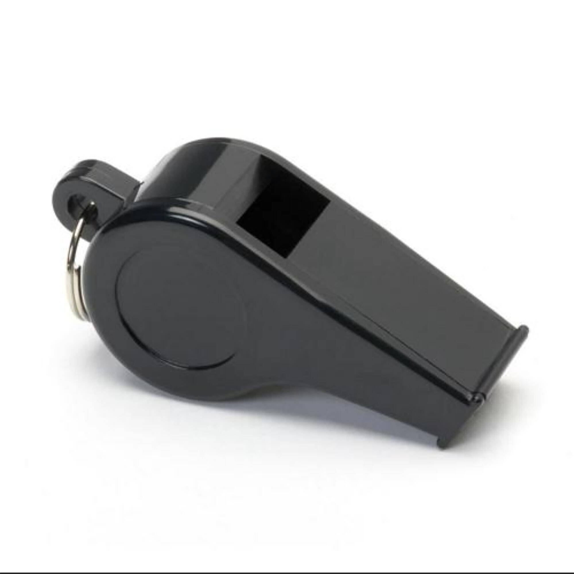 Football Whistle Plastic Black -  1