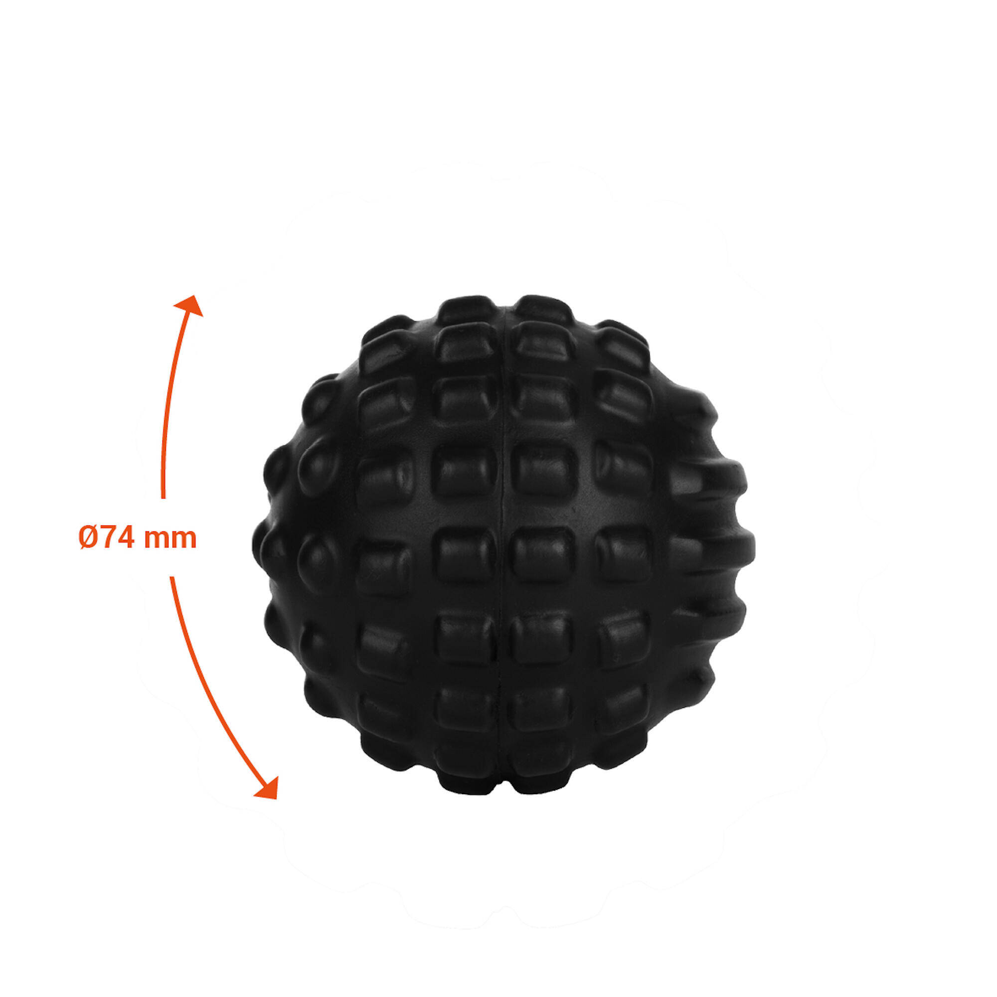 SMALL Massage Ball Black -  4