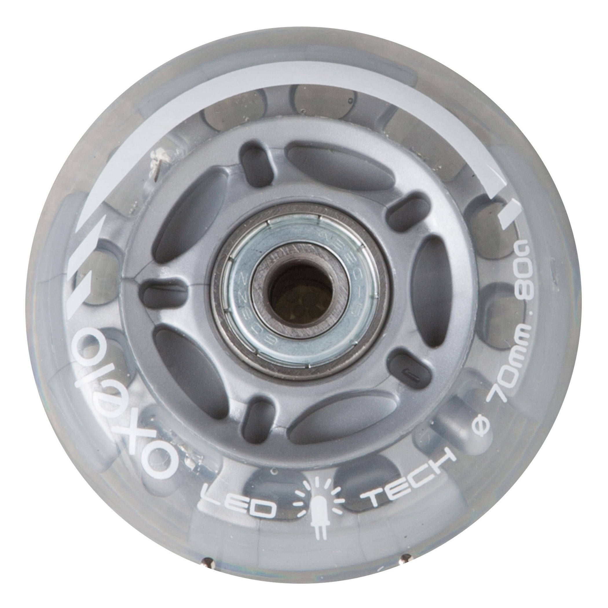 70mm Flashing Wheels And Bearings Twin-Pack -  3