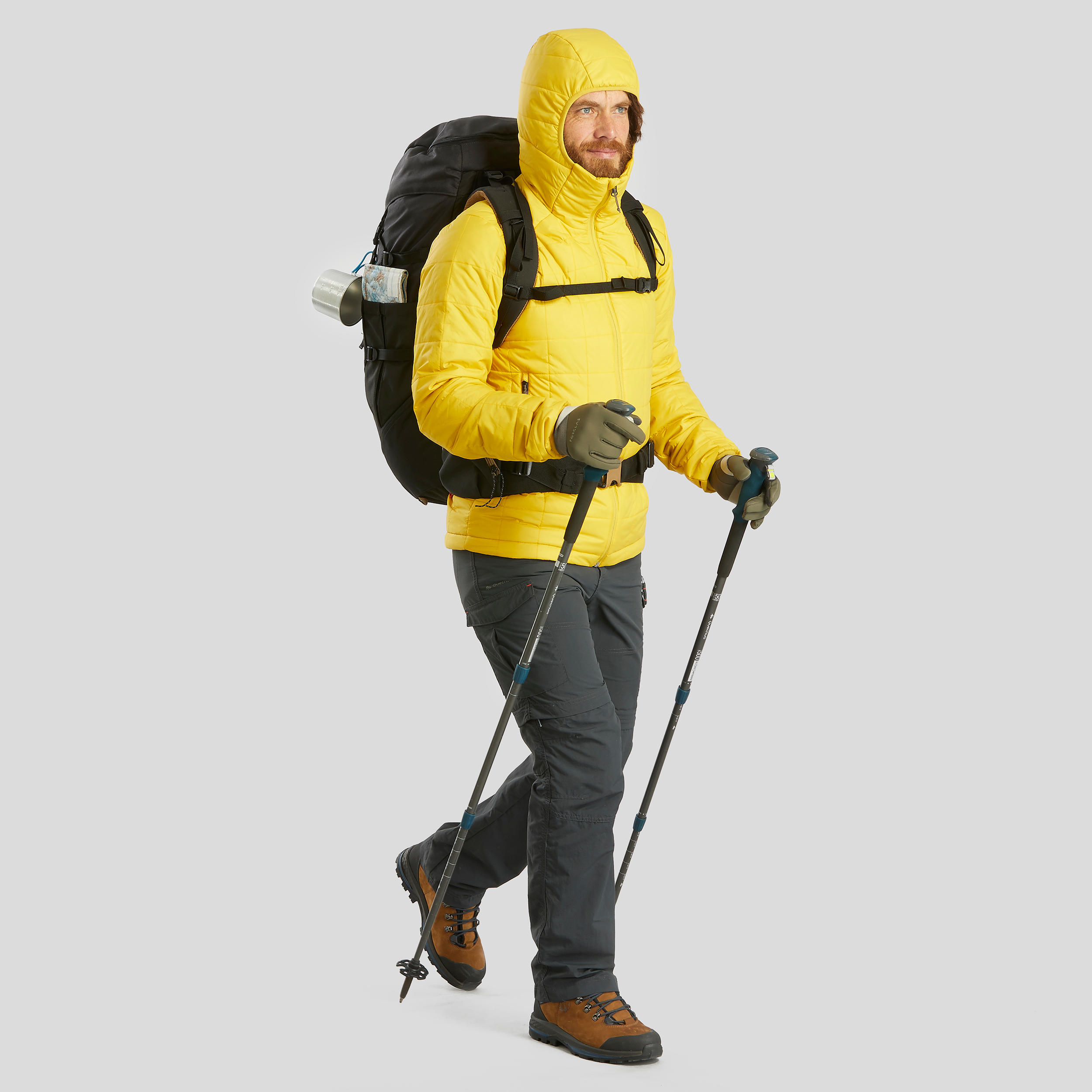 Men's Trekking Backpack 50 L - MT100 EASYFIT - Decathlon