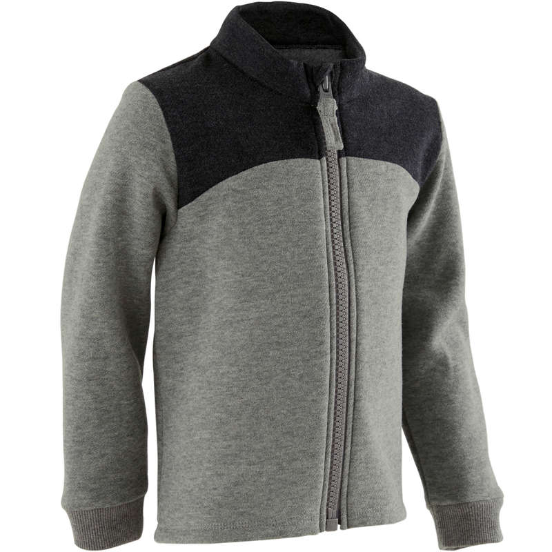 BABY GYM APPAREL Baby and Toddlers - 120 Jacket - Dark Grey DOMYOS - Kids