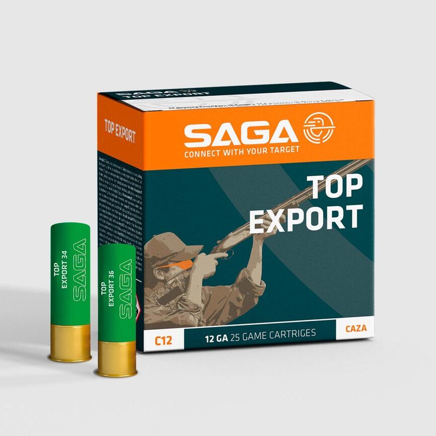Cartucho Caza SAGA EXPORT 34Gr Calibre 12 x 25 SAGA Decathlon