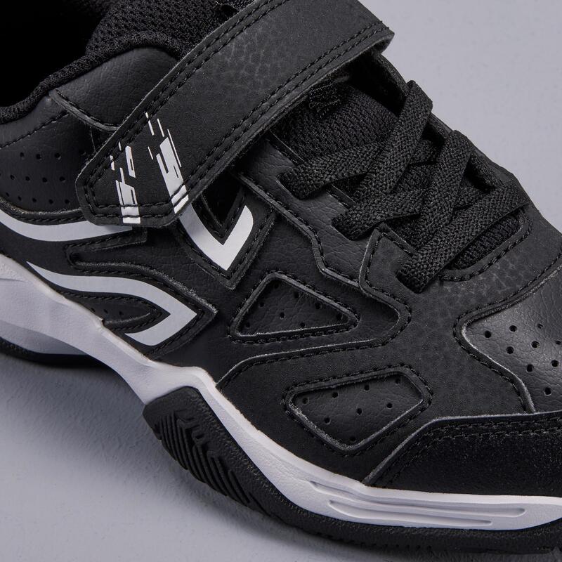 ZAPATILLAS DE TENIS NIÑOS ARTENGO TS530 NEGRO BLANCO