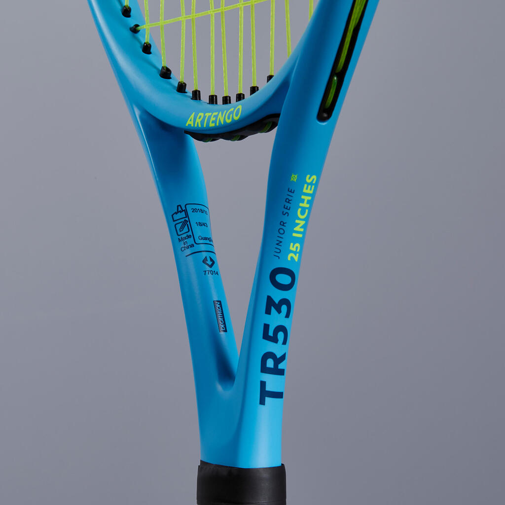 RAQUETA DE TENIS NIÑOS TR530 T25 AZUL