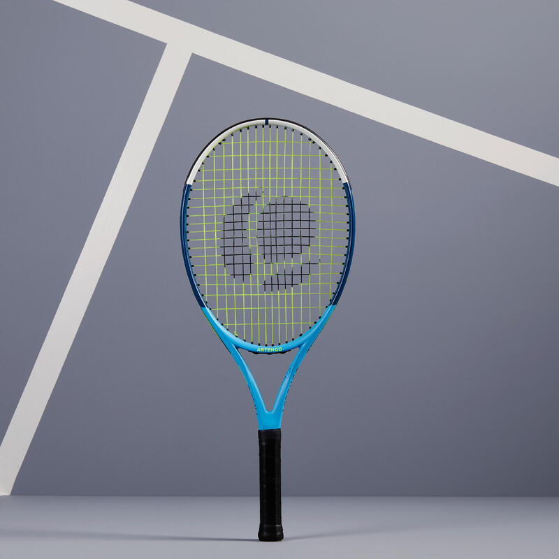 Tennisschläger Kinder - TR530 25 Zoll besaitet blau