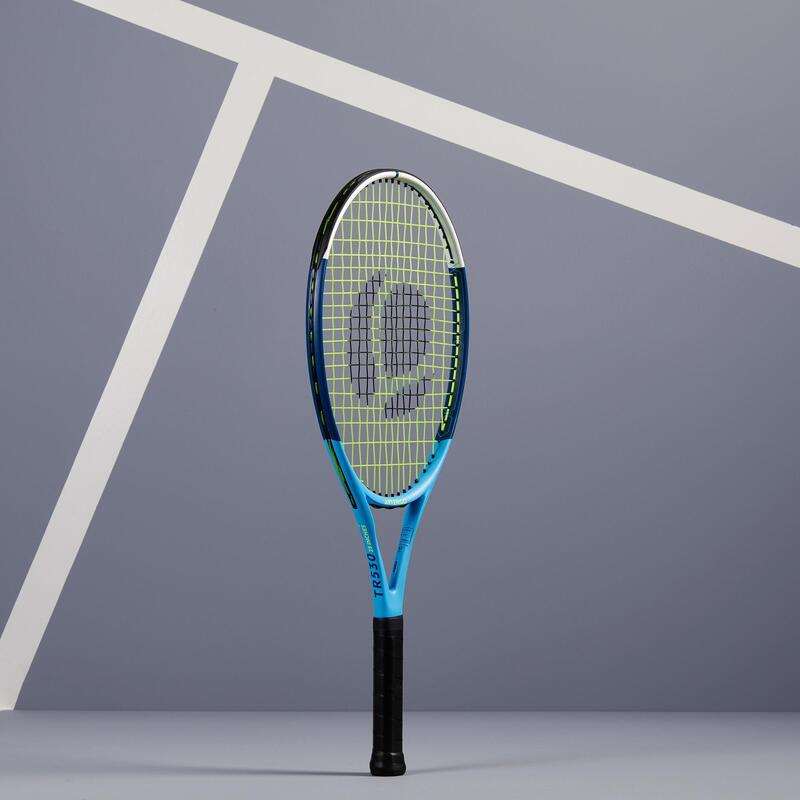 Tennisschläger Kinder - TR530 25 Zoll besaitet blau