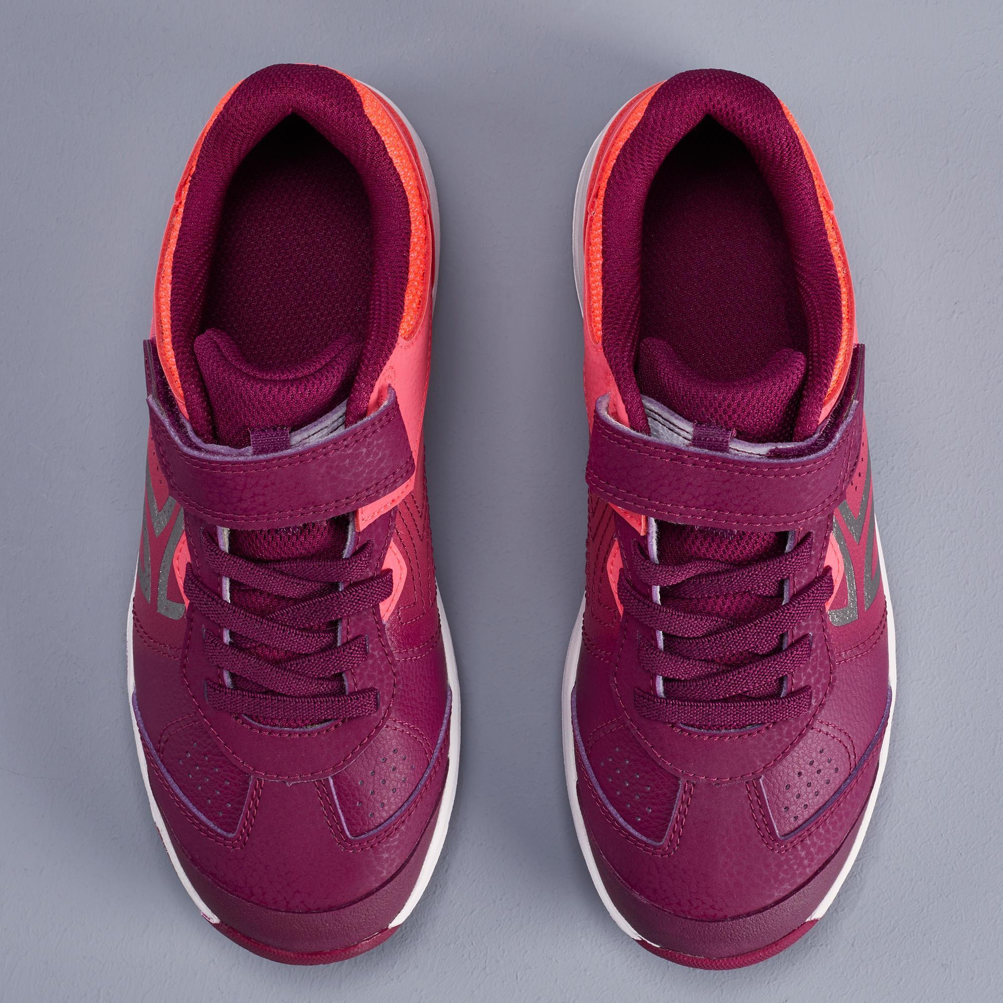 purple kids tennis shoes