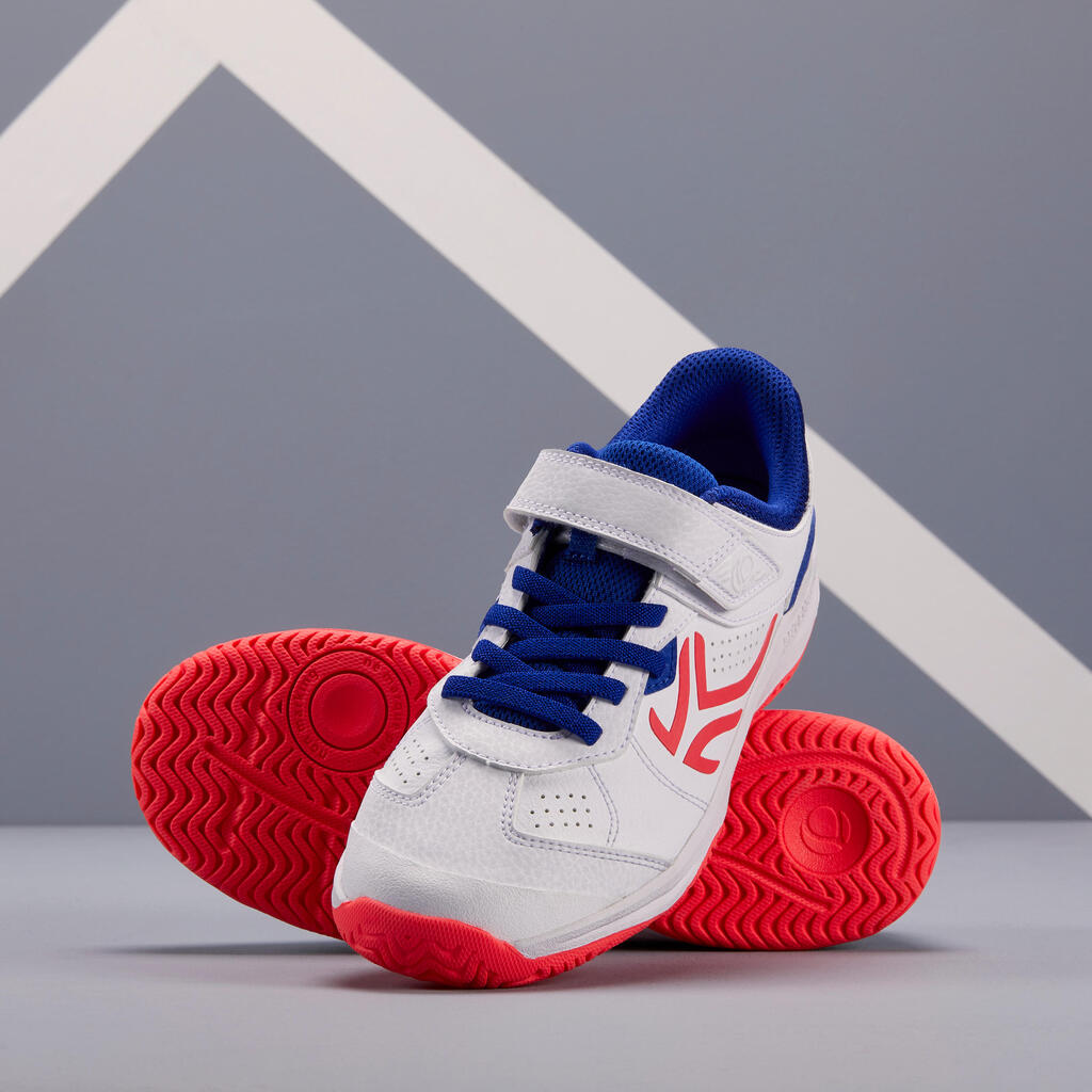 Kinder Sportschuhe Klettverschluss - TS160 schillernd