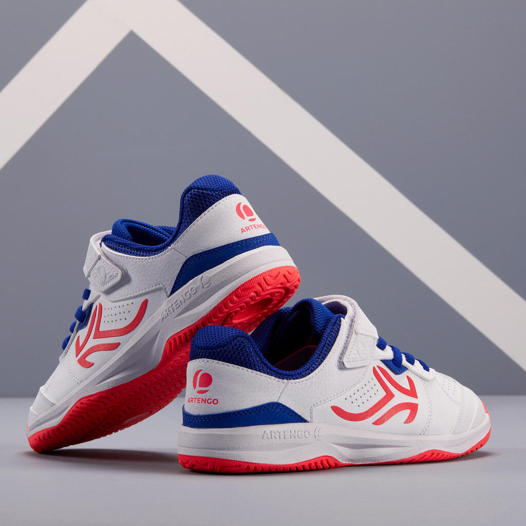 Kinder Sportschuhe Klettverschluss - TS160 schillernd