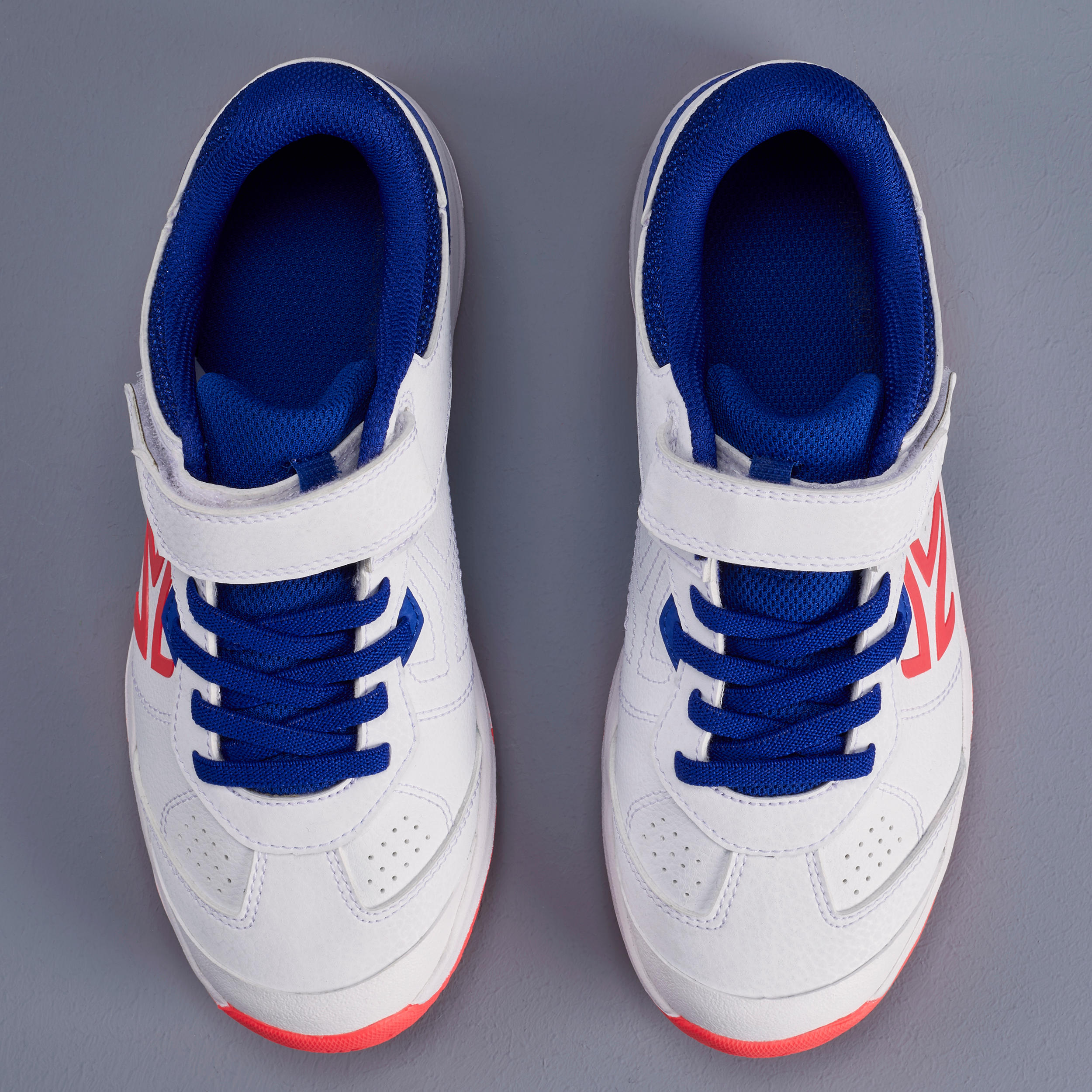 TS160 Kids' Tennis Shoes - White/Pink 9/9