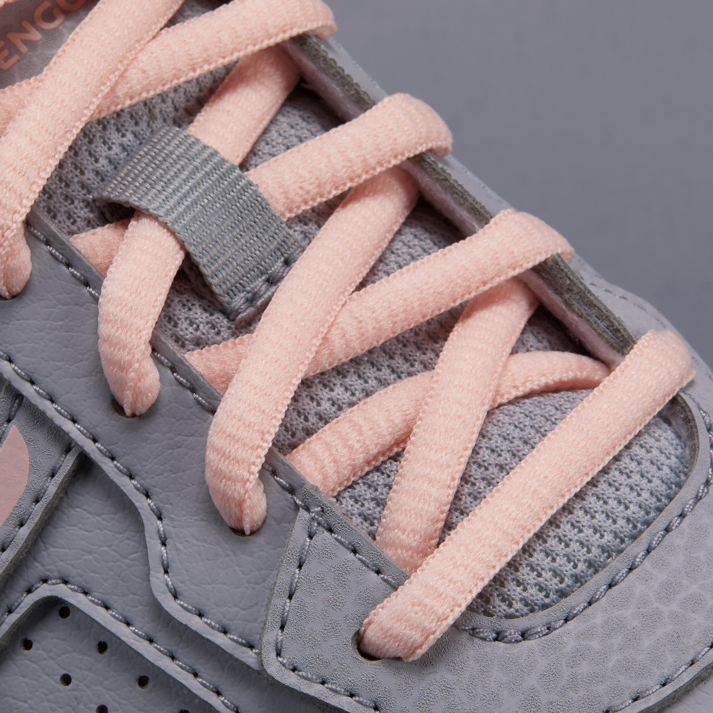TS530 Kids' Tennis Shoes - Grey/Pink 6/9