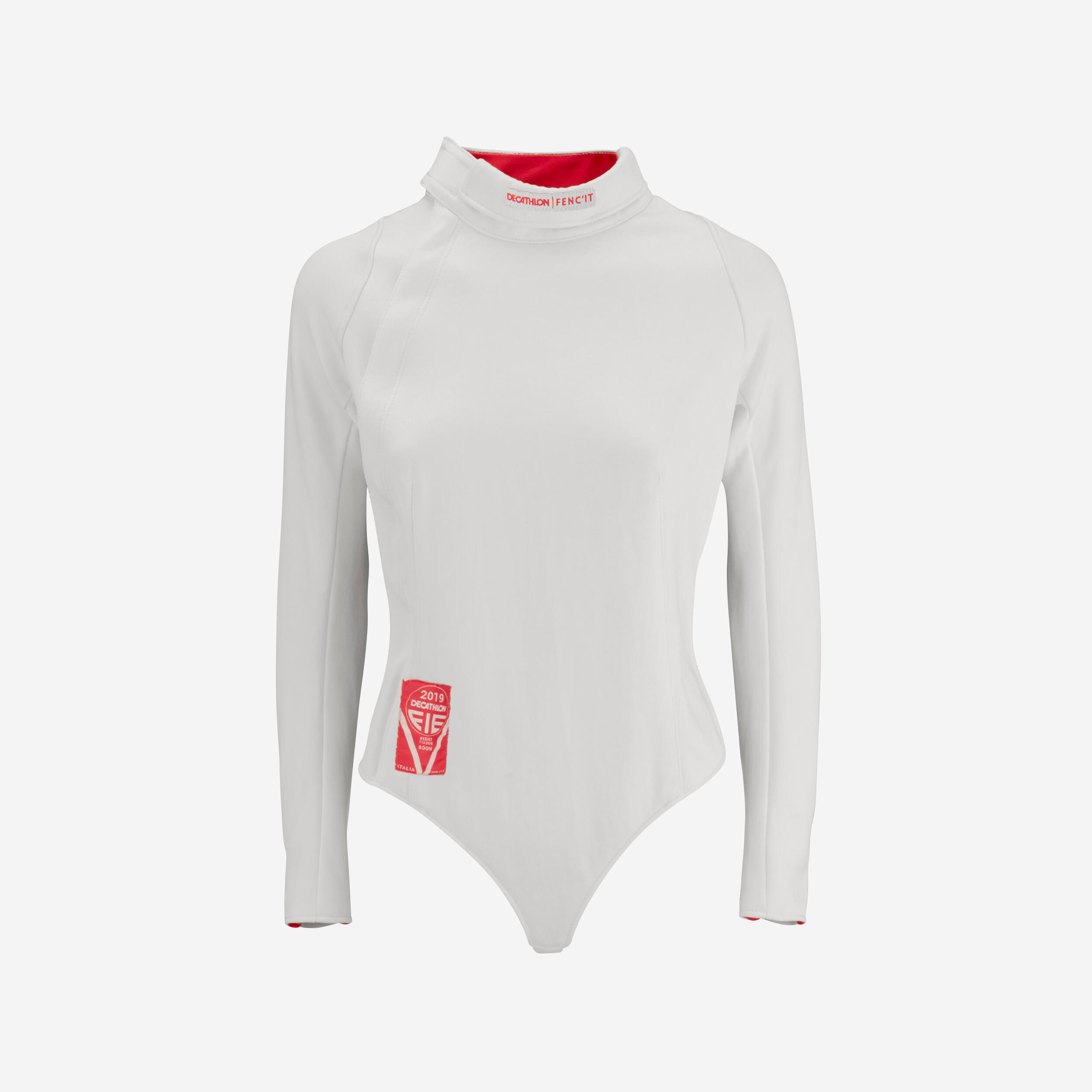 Women's fencing jacket (left-handed) 800N