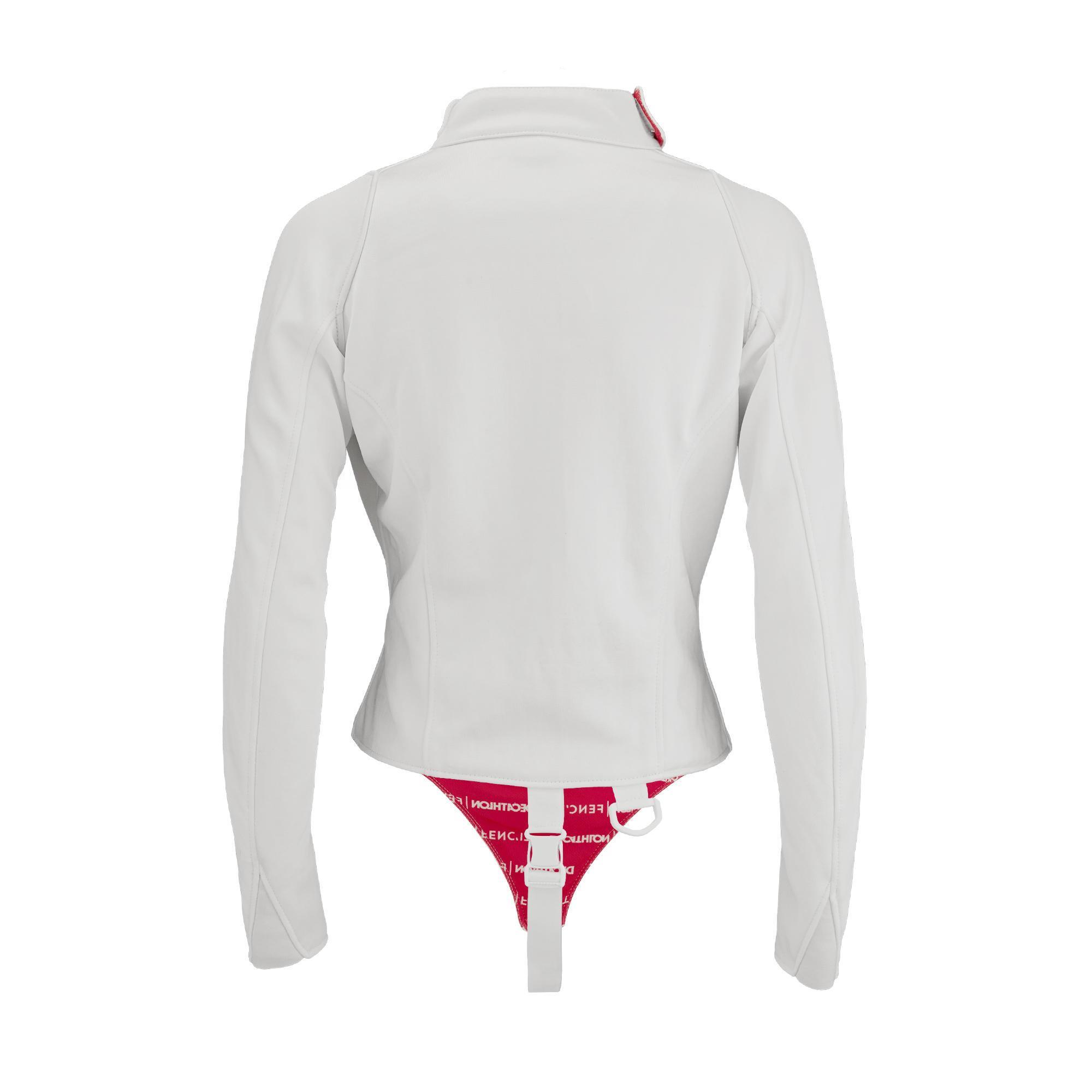 Women's fencing jacket (left-handed) 800N