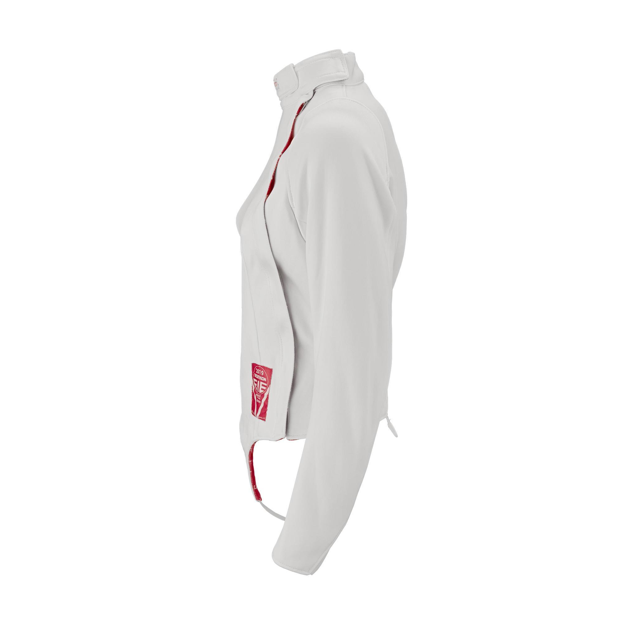 800N right-handed women's fencing jacket