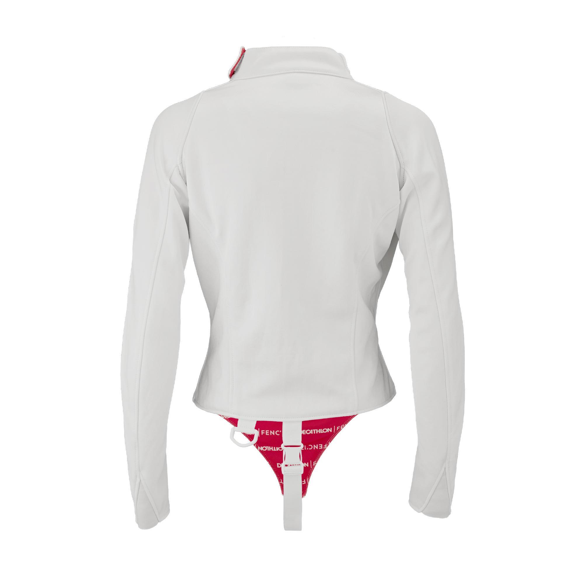 800N right-handed women's fencing jacket