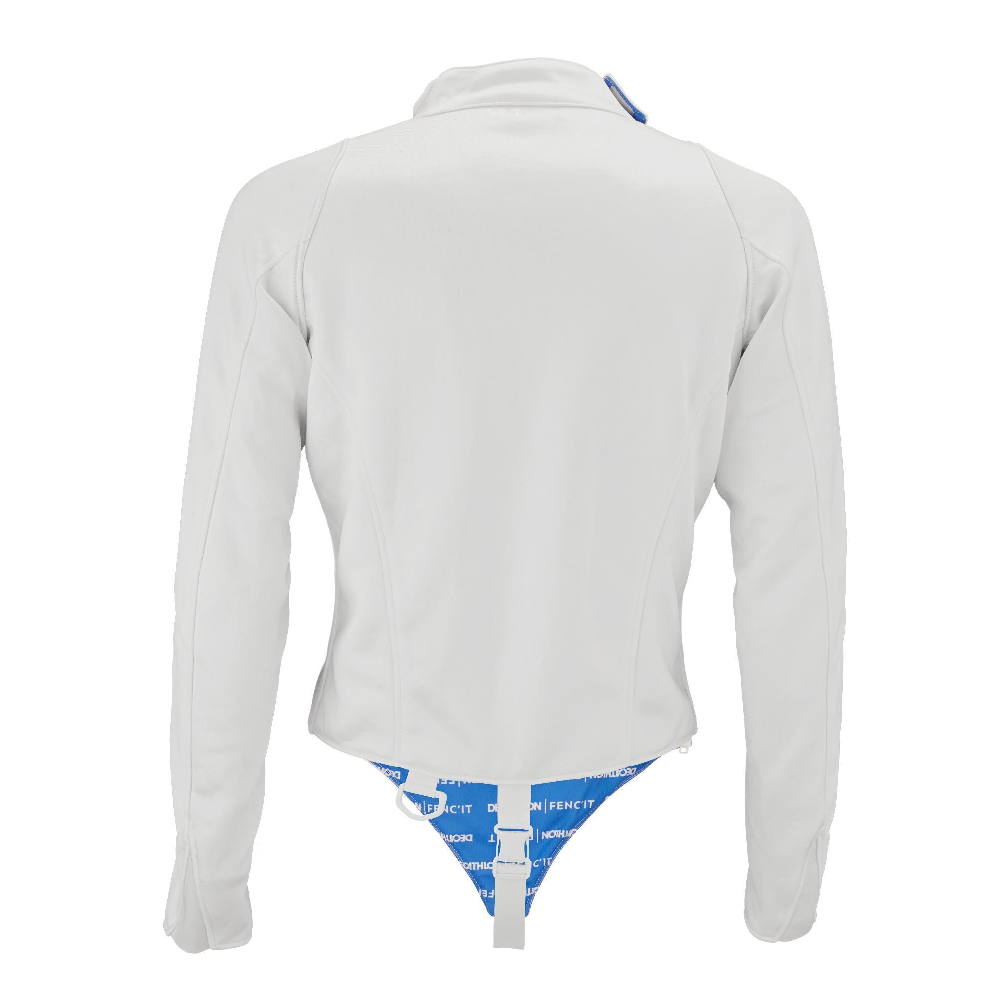 Men's fencing jacket (left-handed) 800N