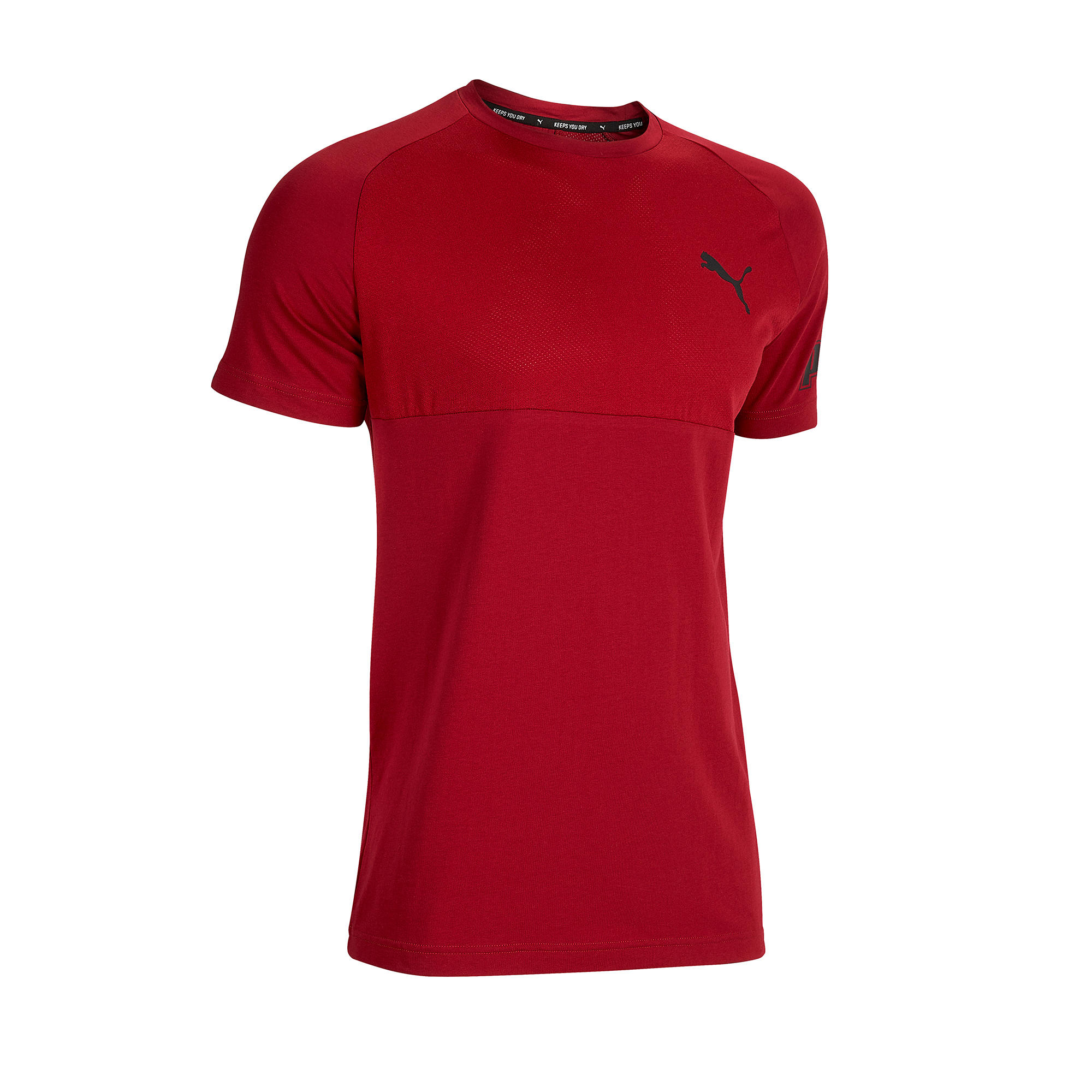 tee shirt puma bordeaux