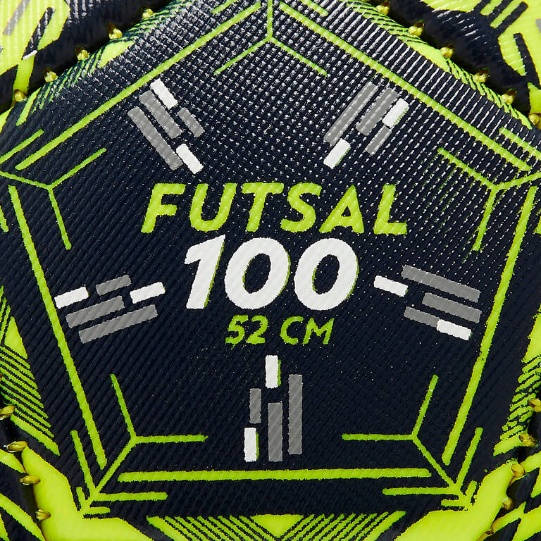 Bola futsal FS100 - 52 cm (Ukuran 2)