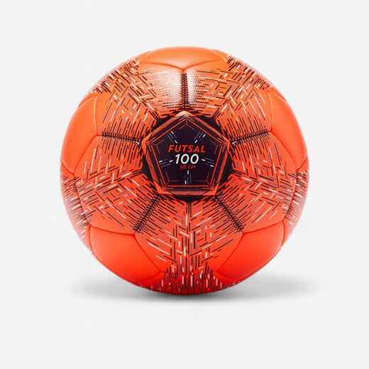 
      Salės futbolo kamuolys „100“, 58 cm (3 dydžio)
  