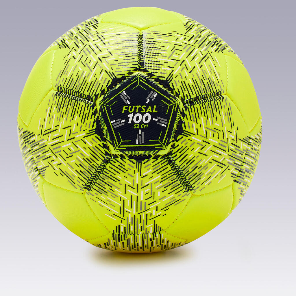 Telpu futbola (futsala) bumba “FS100” — 52 cm (2. izmērs)