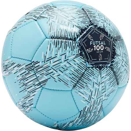 Salės futbolo kamuolys „FS100“, 43 cm (1 dydžio)