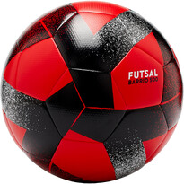 Мяч футбольный для футзала размер 63 см красно-черный BARRIO 500 Imviso
