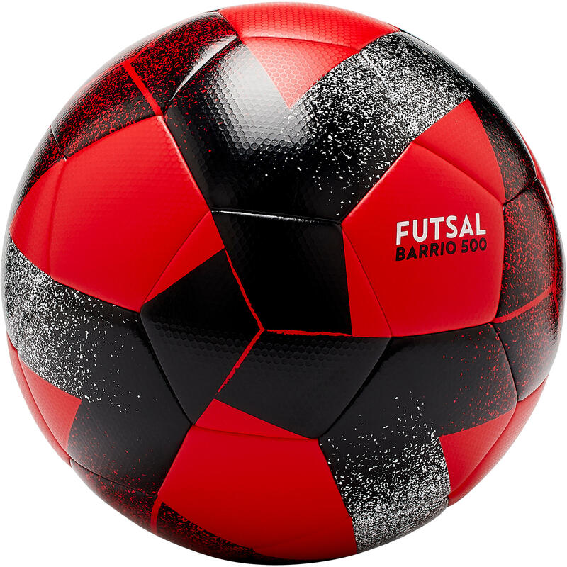 Futsal Topu - 63 cm - Kırmızı / Siyah - Barrio